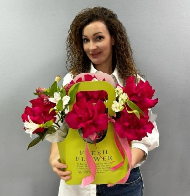 Букет цветов Мамина любовь