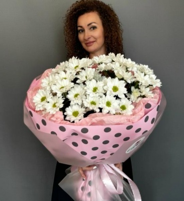 Букет цветов Солнечный горошек