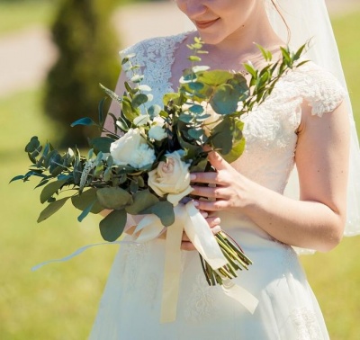 Букет цветов Свадебный букет №2