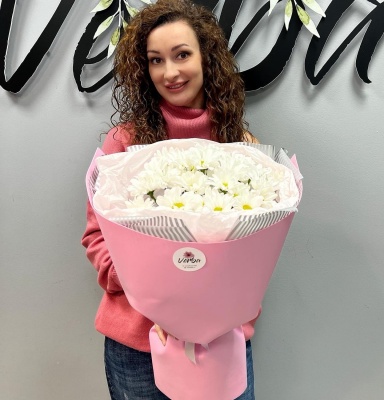 Букет цветов Розовый комплимент